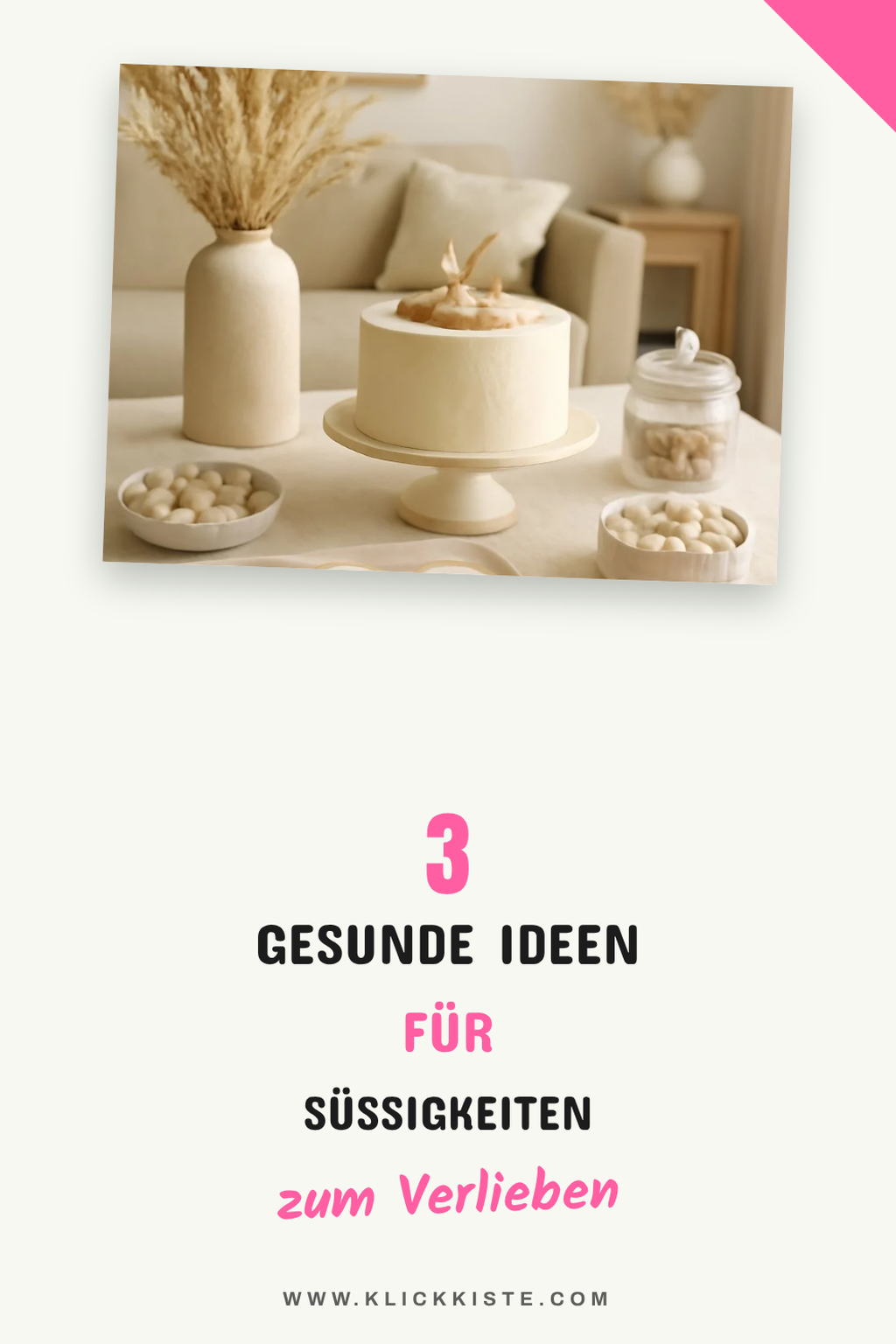 Gesunde Süßigkeiten für Kindergeburtstage