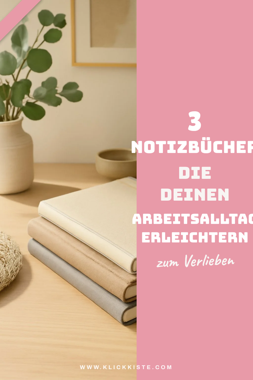 Diese 3 personalisierten Notizbücher bringen Ordnung ins Büro