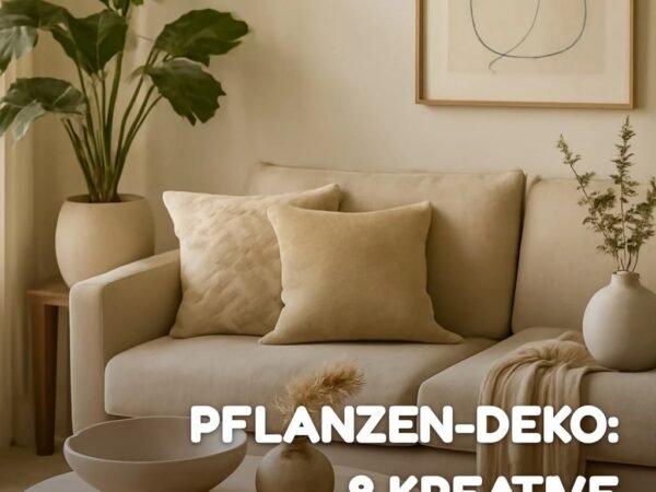 Pflanzen-Deko: 8 kreative Ideen für drinnen + draußen
