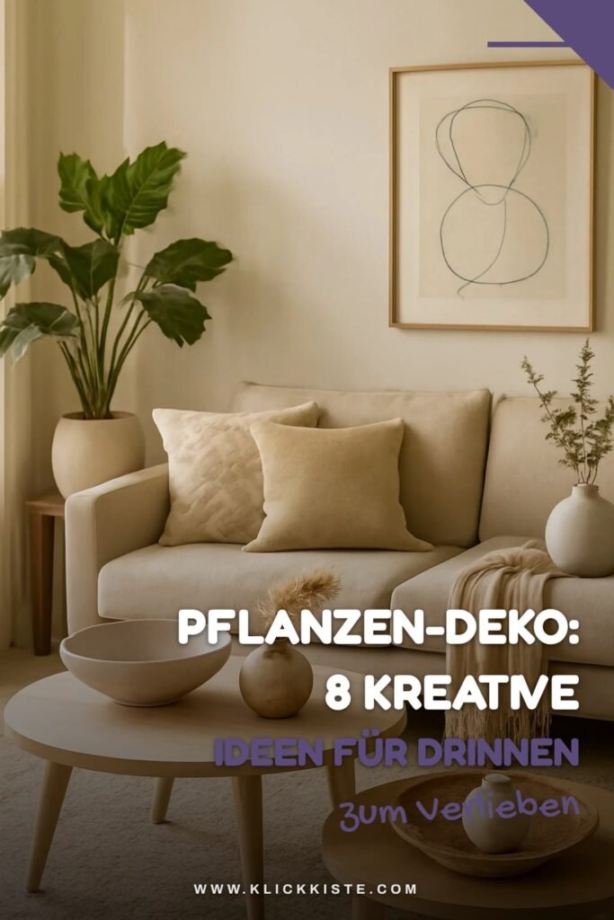 Pflanzen-Deko: 8 kreative Ideen für drinnen + draußen