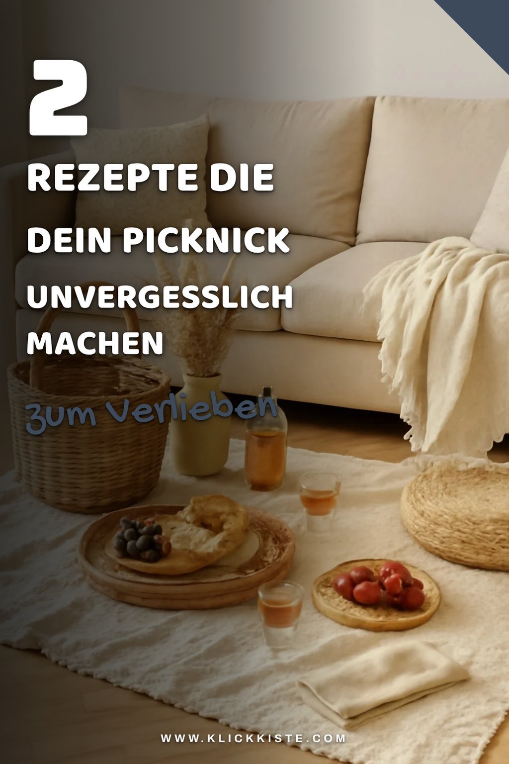 5 leckere Rezepte für dein Picknick