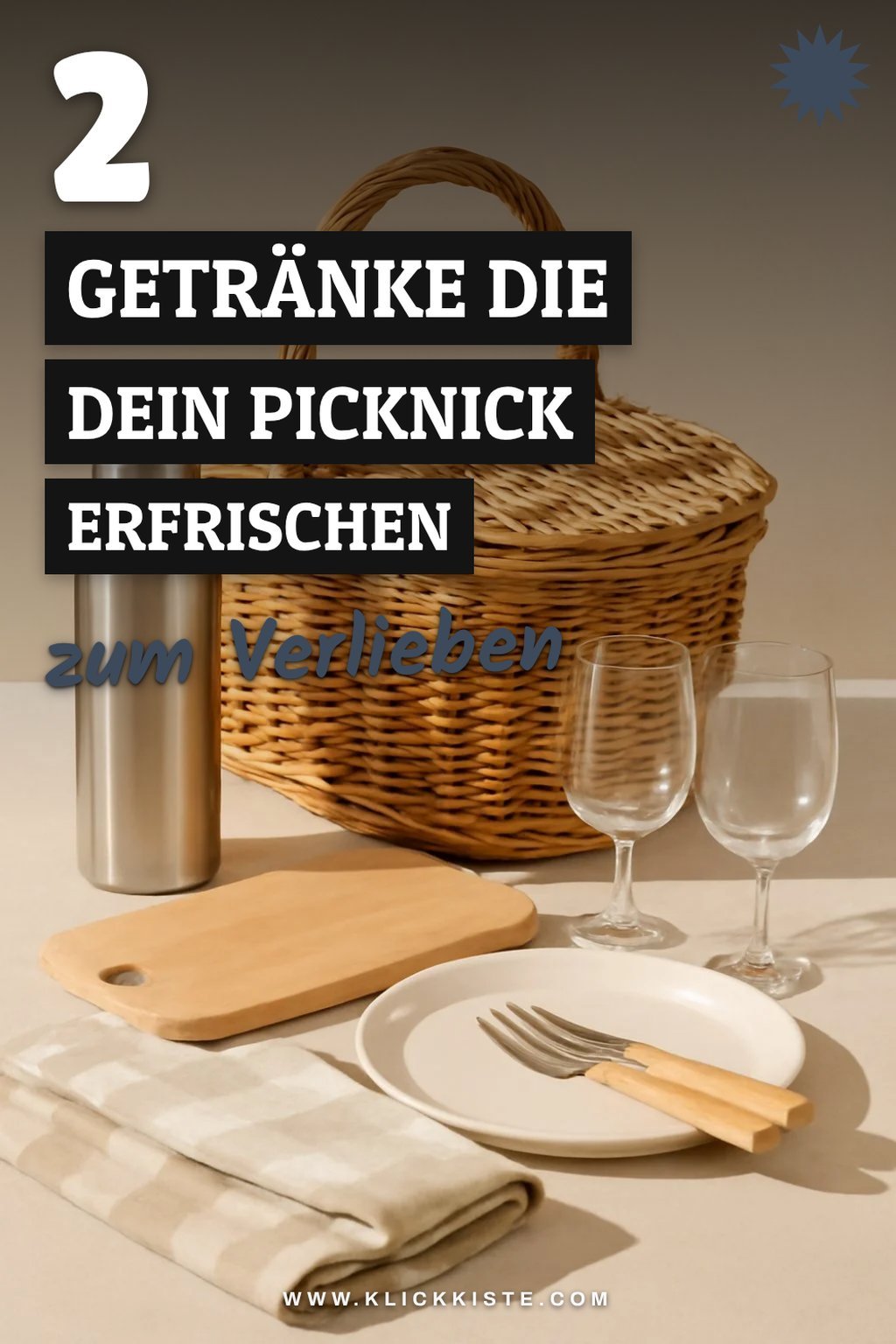 4 Getränke Ideen für heiße Tage