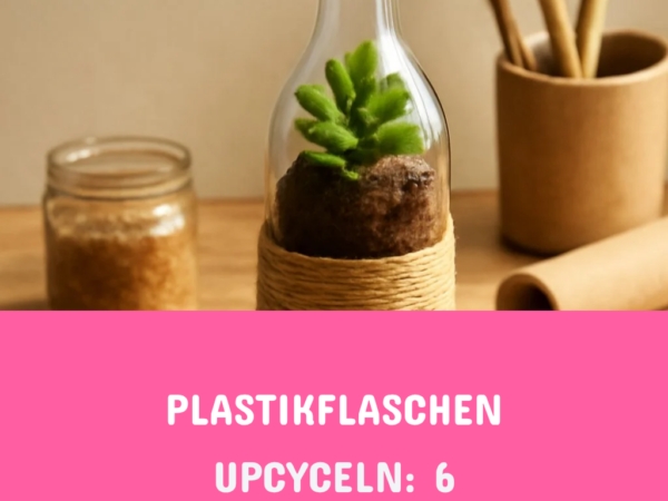 Plastikflaschen upcyceln: 6 kreative DIY-Projekte für Zuhause
