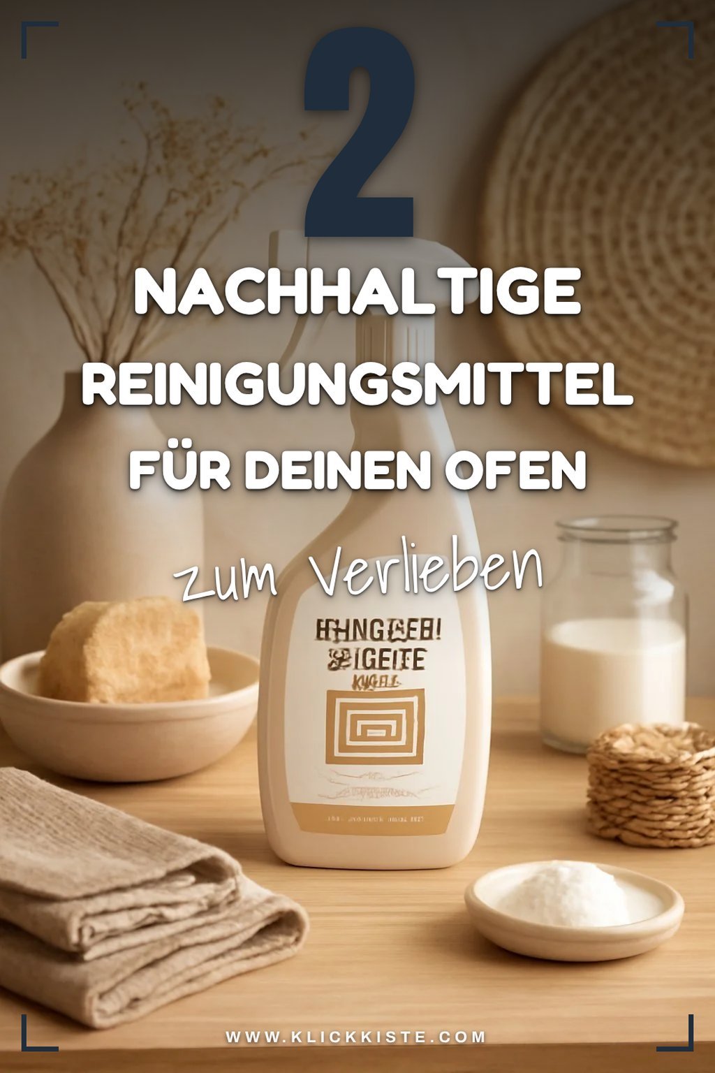 Nachhaltige Alternativen zur Backofenreinigung