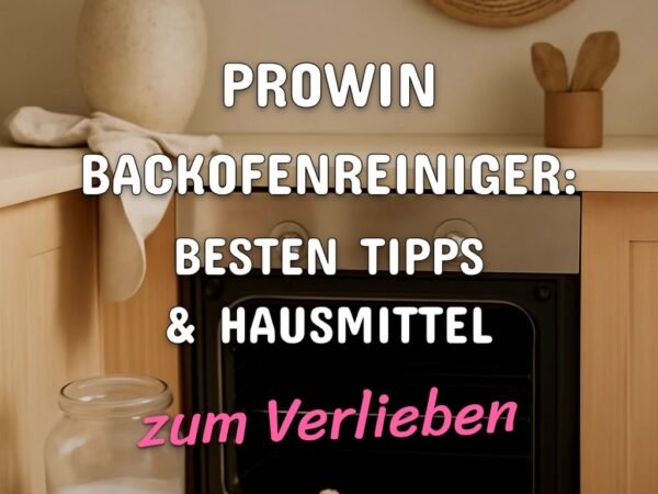 Prowin Backofenreiniger: Die besten Tipps & Hausmittel