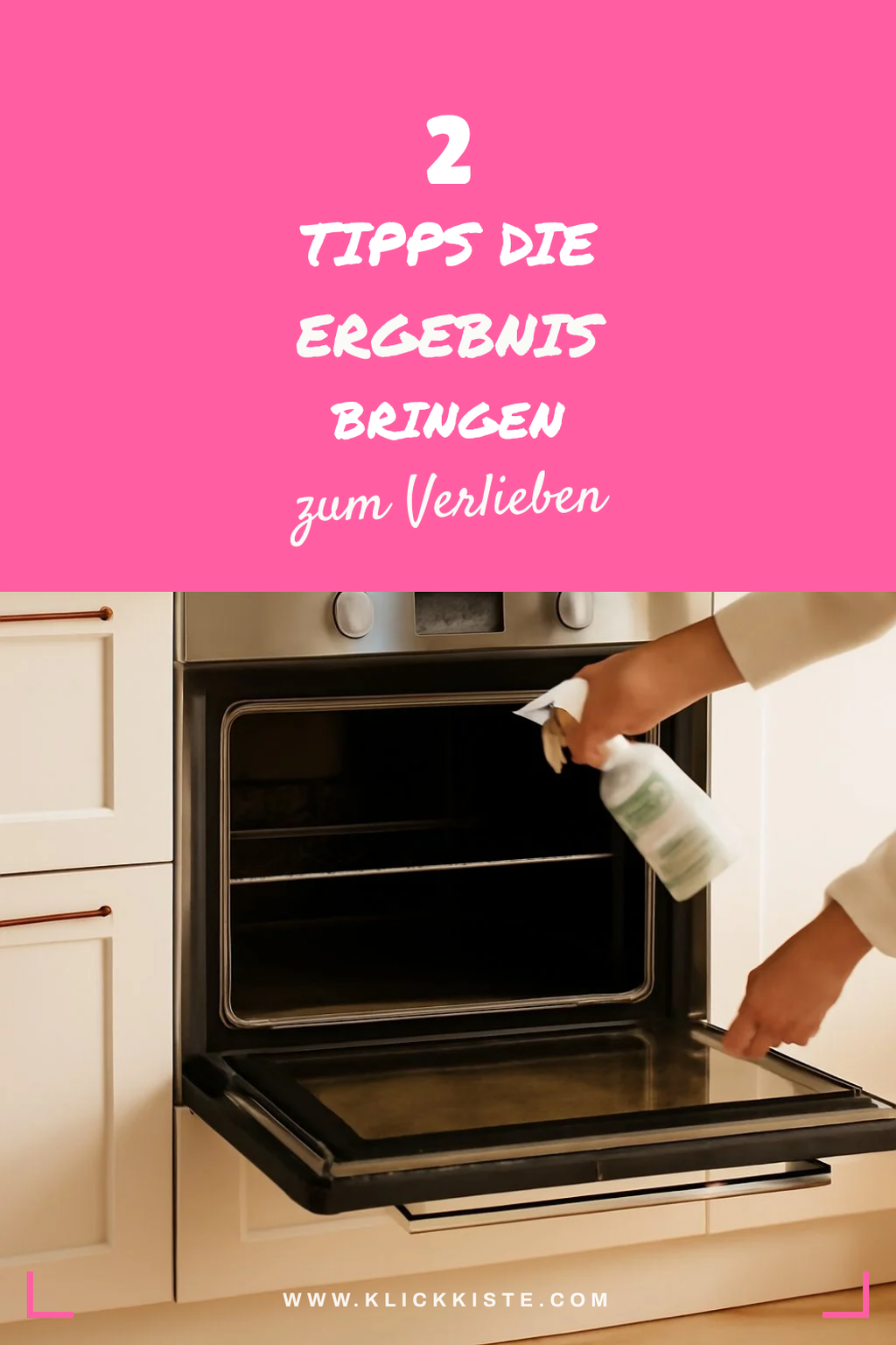 So reinigst du deinen Backofen mit Prowin Backofenreiniger effektiv