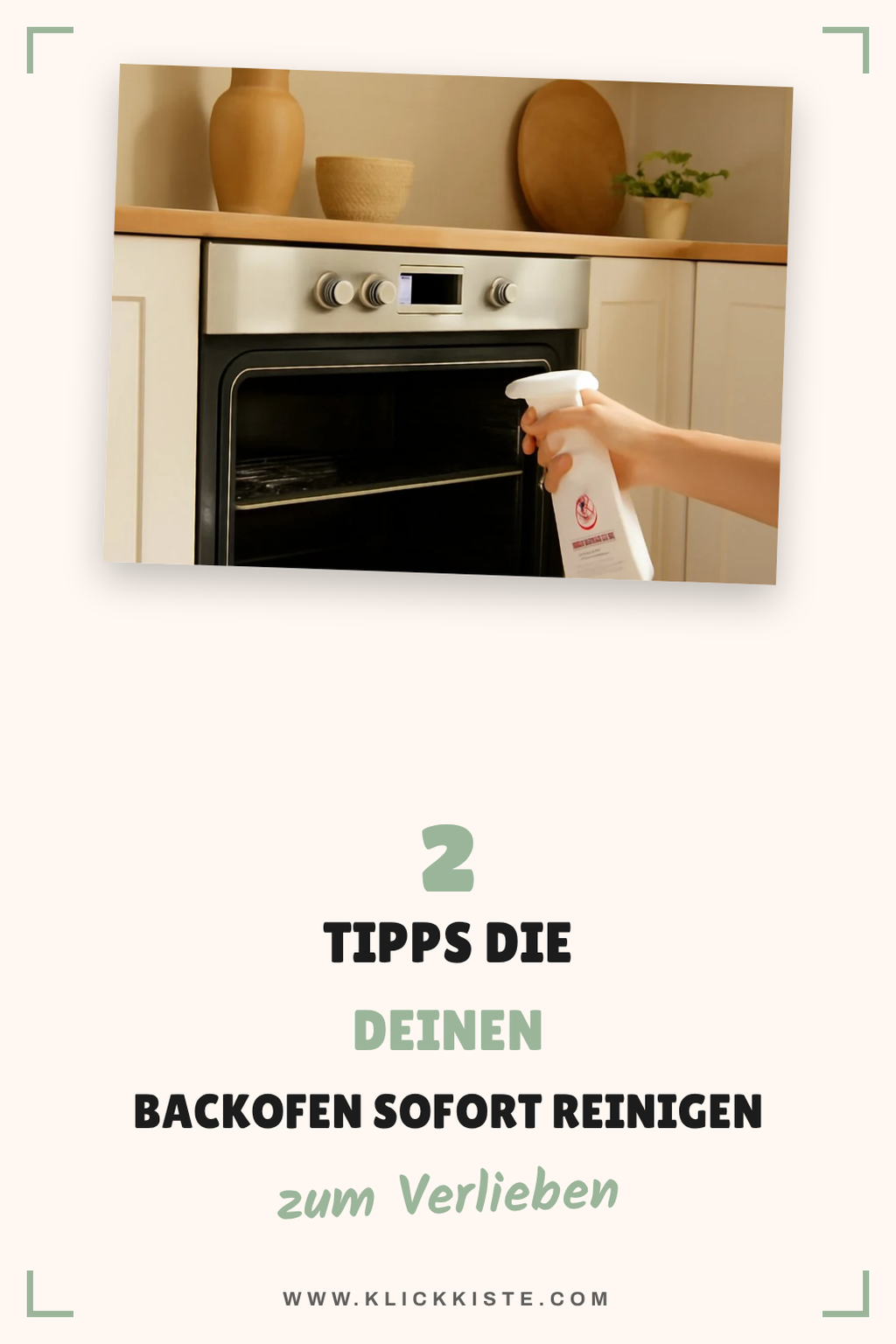 So reinigst du deinen Backofen ganz einfach mit Prowin