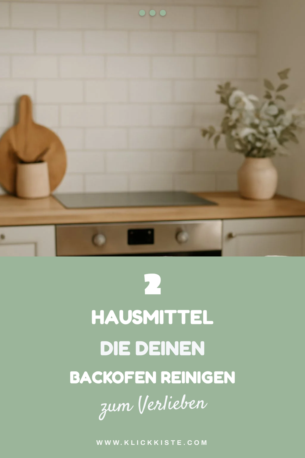 Hausmittel für die Backofenreinigung