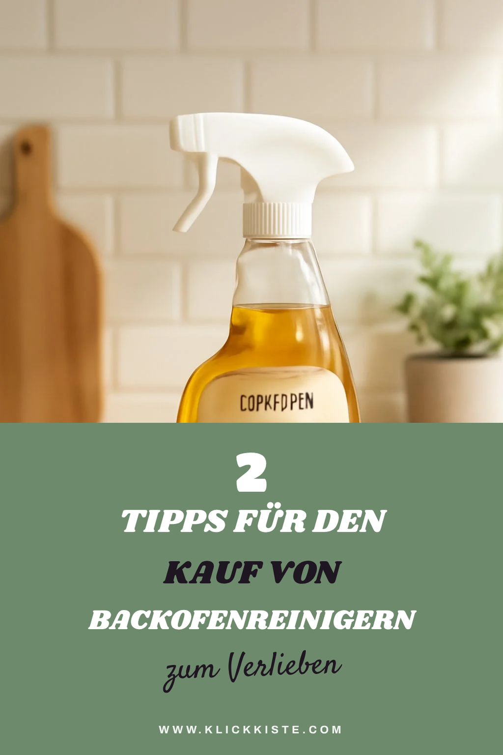 Worauf du beim Kauf von Backofenreinigern achten solltest