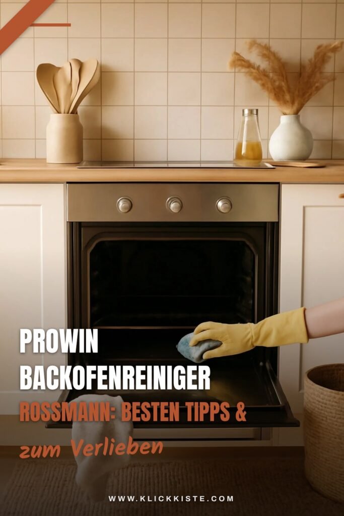 Prowin Backofenreiniger Rossmann: Die besten Tipps & Hausmittel