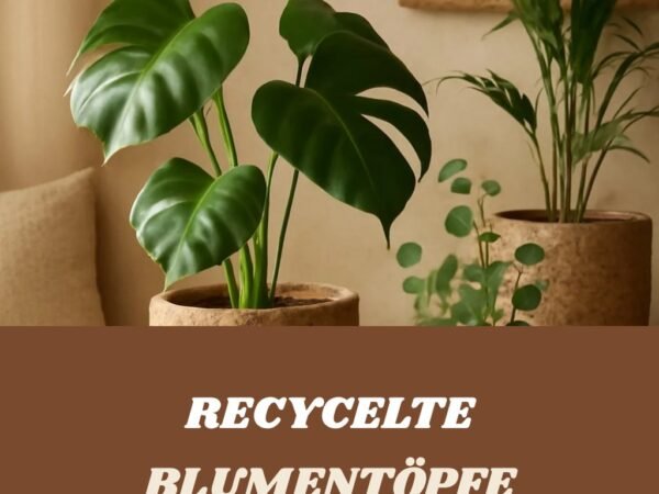 Recycelte Blumentöpfe per DIY: 9 Upcycling-Ideen für deine Pflanzen
