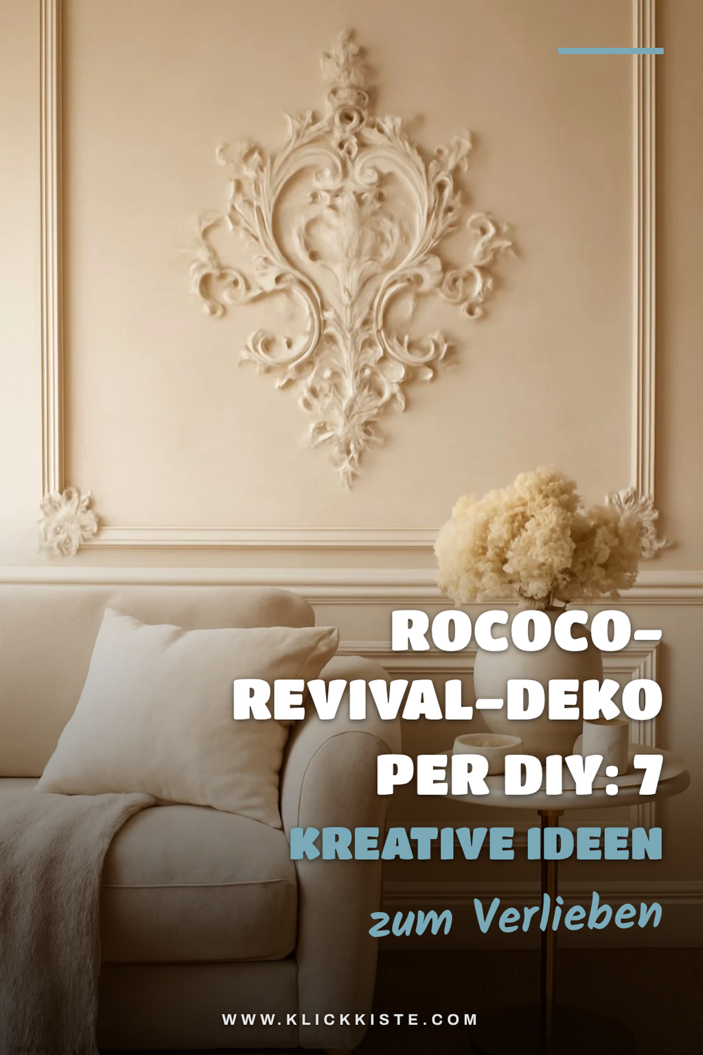 Rococo-Revival-Deko per DIY: 7 kreative Ideen für romantische Räume