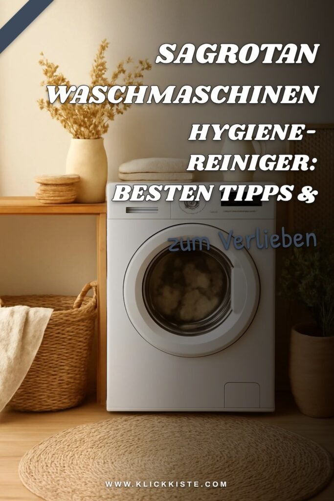 Sagrotan Waschmaschinen Hygiene-reiniger: Die besten Tipps & Hausmittel