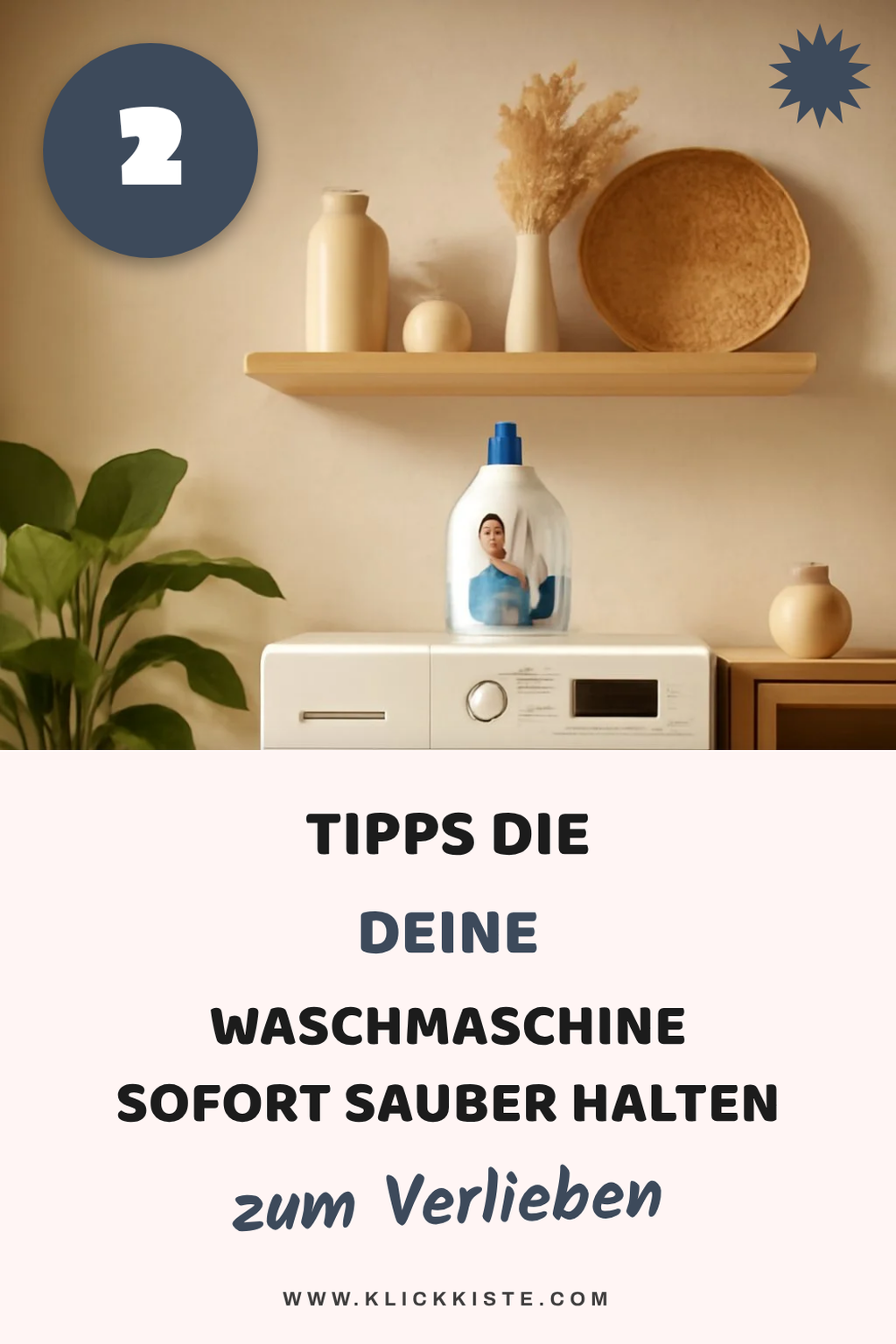 So hältst du deine Waschmaschine hygienisch sauber