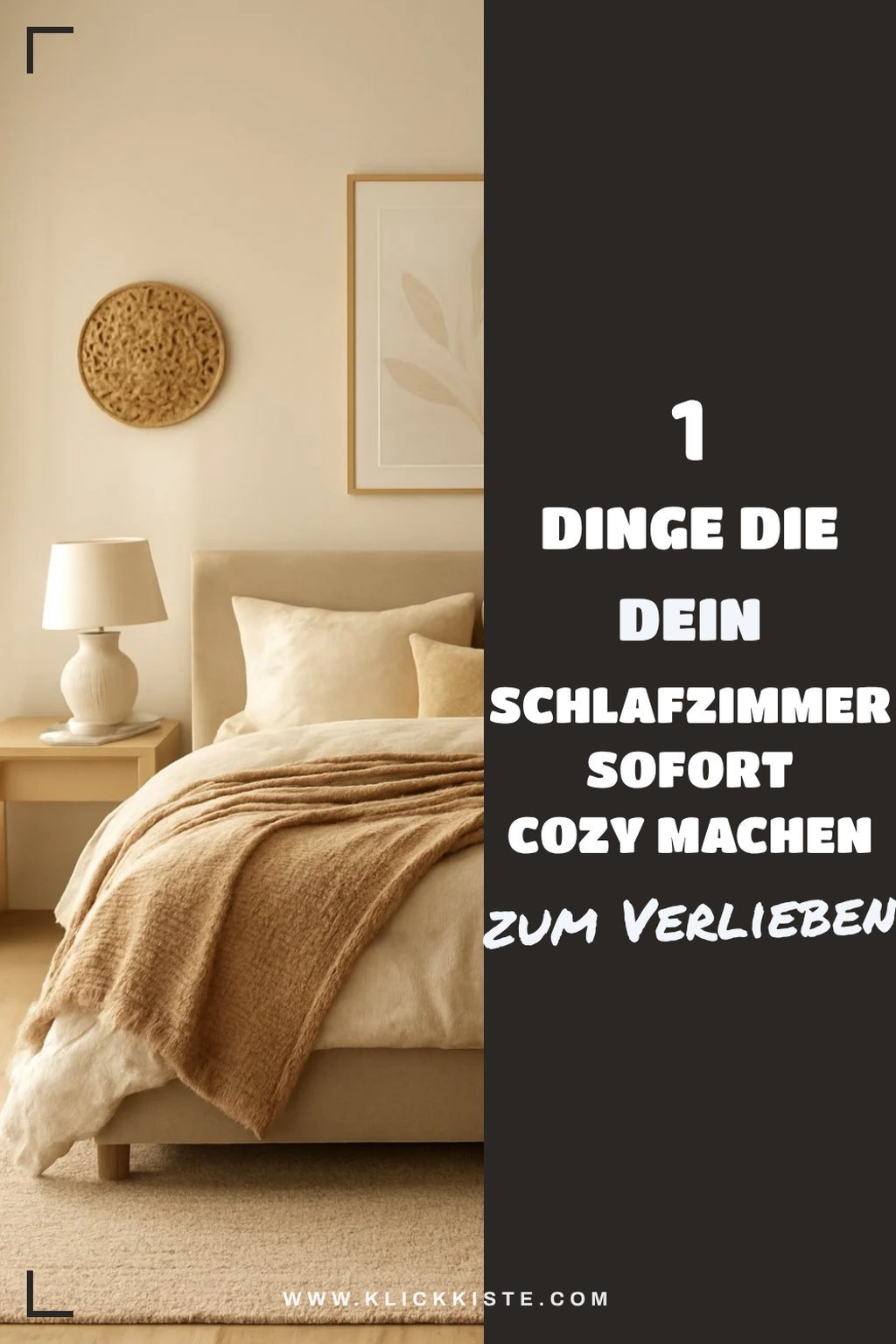 So verwandelst du dein Schlafzimmer in eine Wohlfühloase