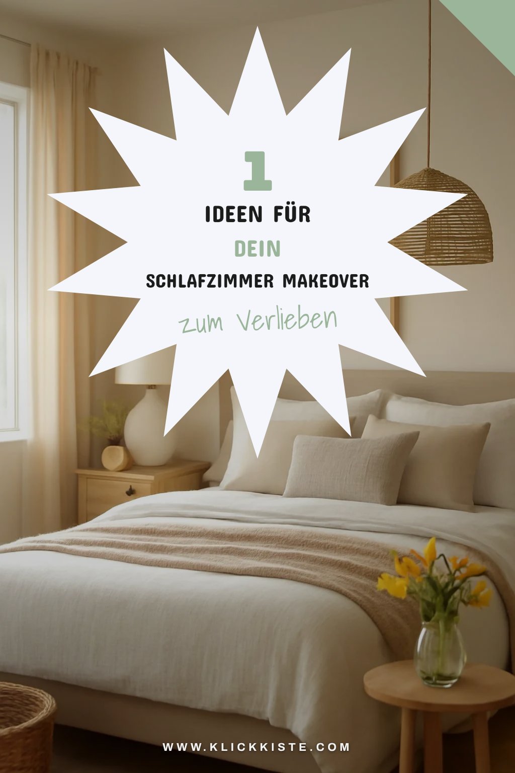 So verleihst du deinem Schlafzimmer im Frühjahr neuen Glanz