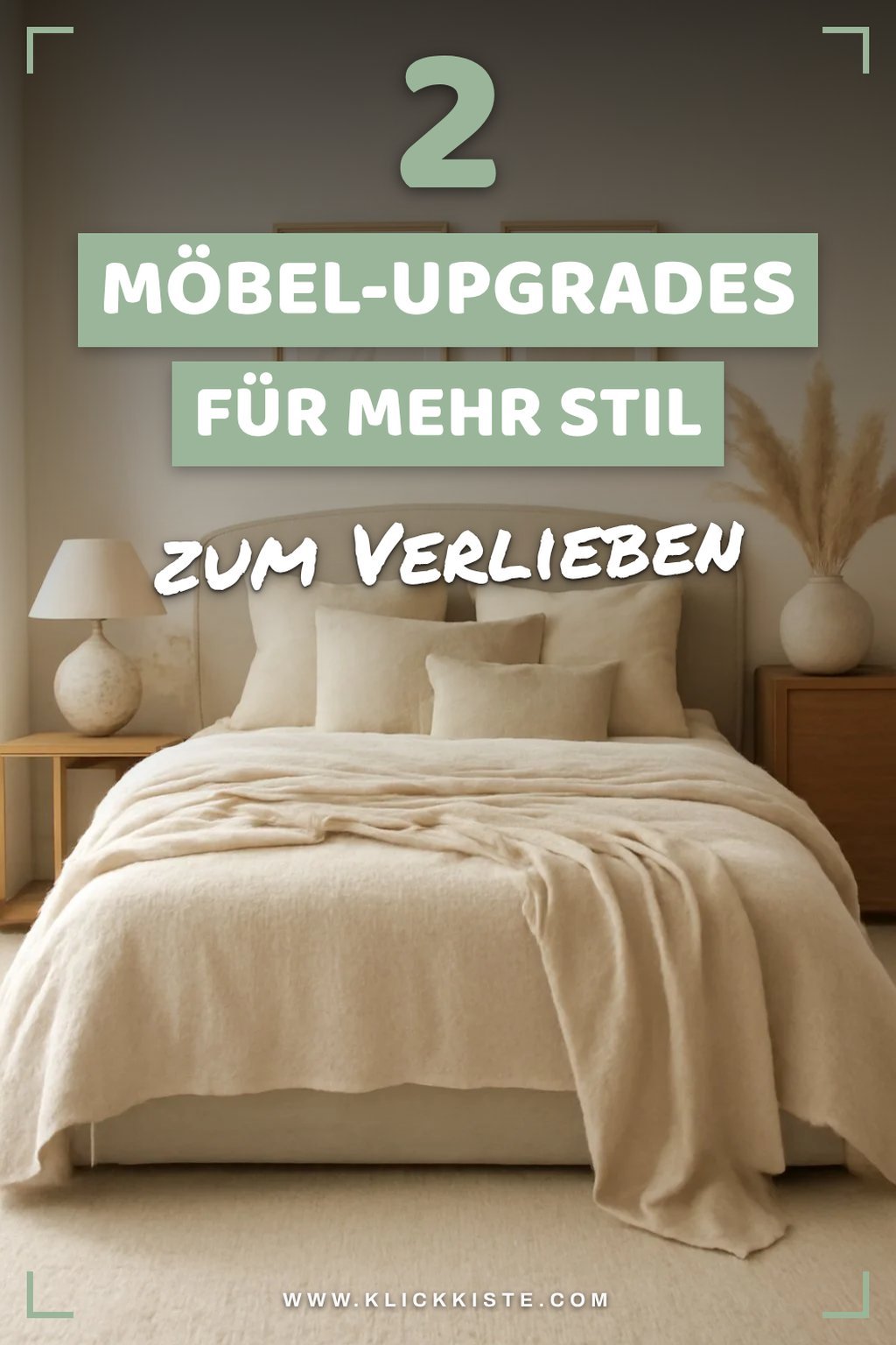 Stilvolle Möbel-Upgrades für dein Schlafzimmer