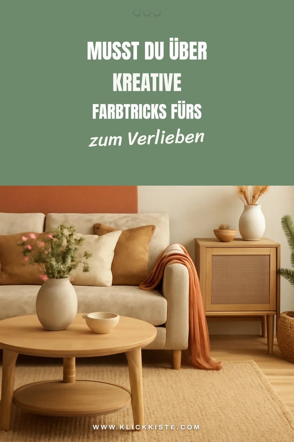 Schluss mit tristen Wänden: 5 kreative Farbtricks fürs Zuhause — Detail