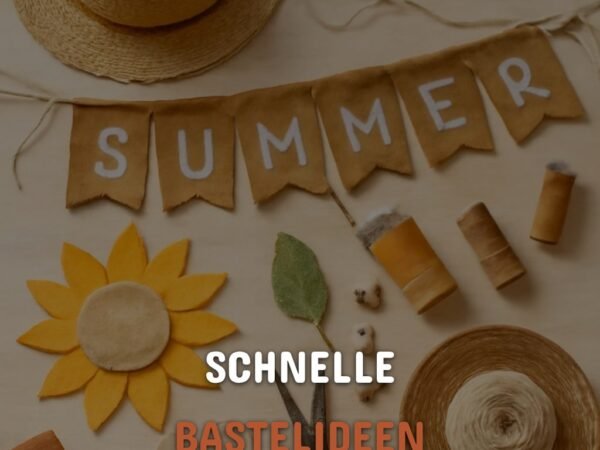 Schnelle Bastelideen Sommer: 12 kreative Ideen zum Selbermachen