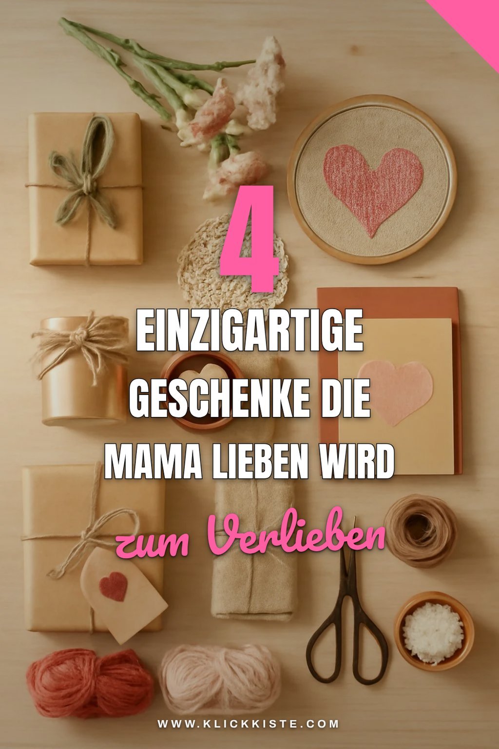 Einzigartige DIY Geschenkideen für Mama