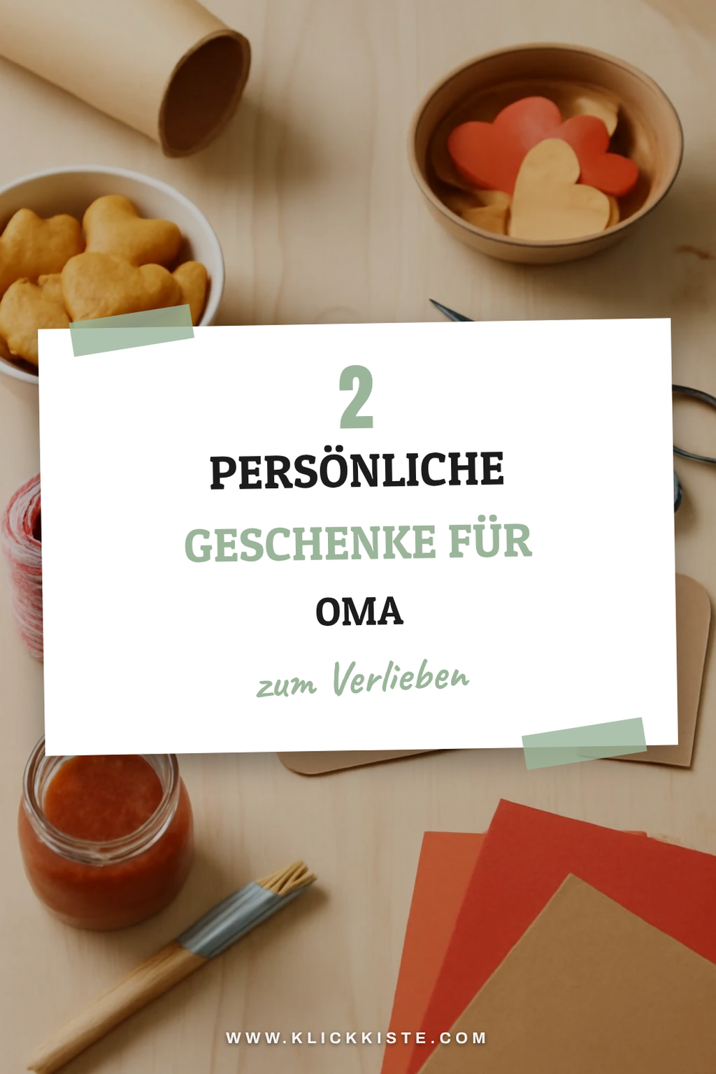 Persönliche Geschenke für Omas Herz