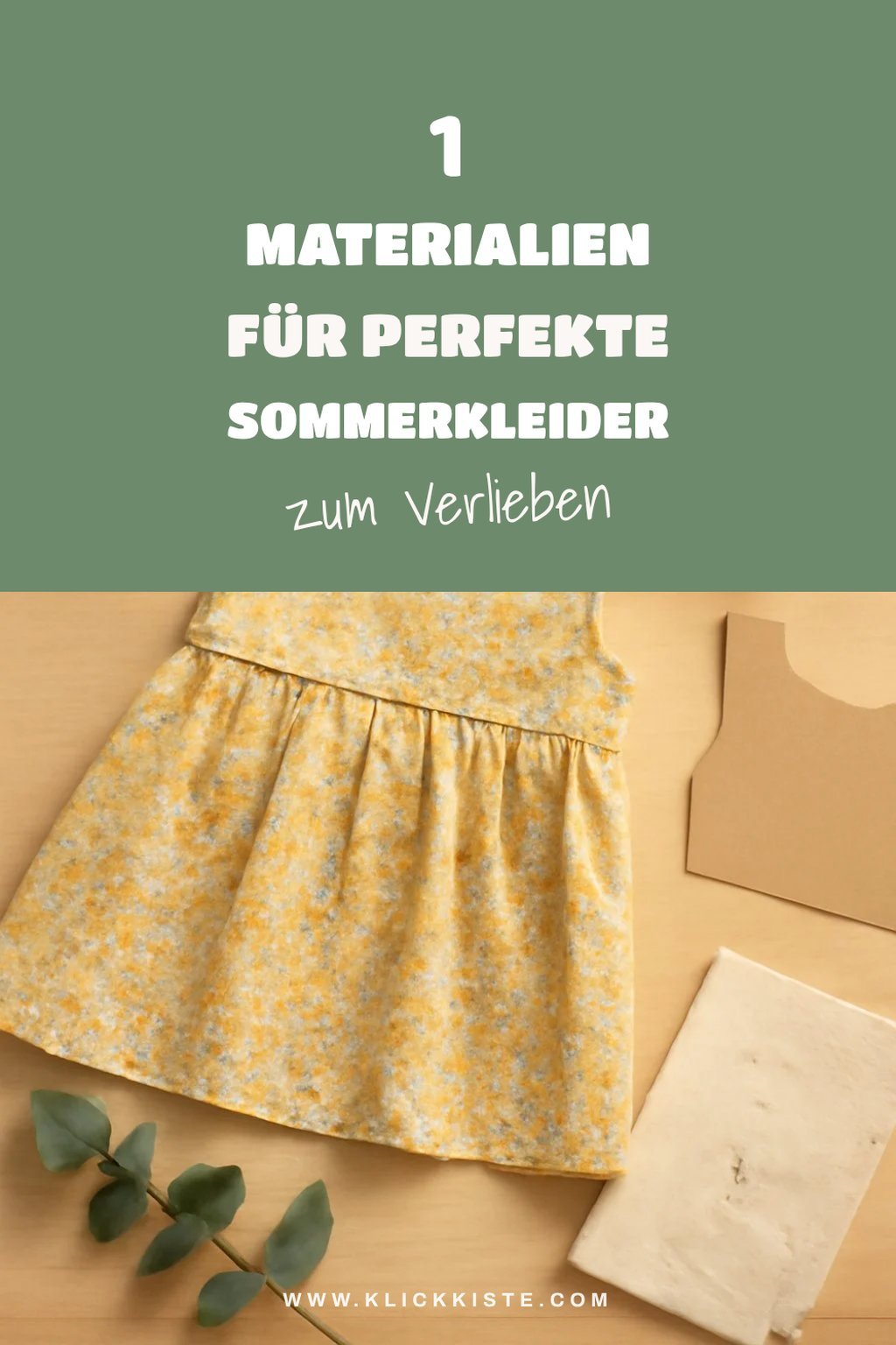 Diese 3 Materialien machen den Unterschied