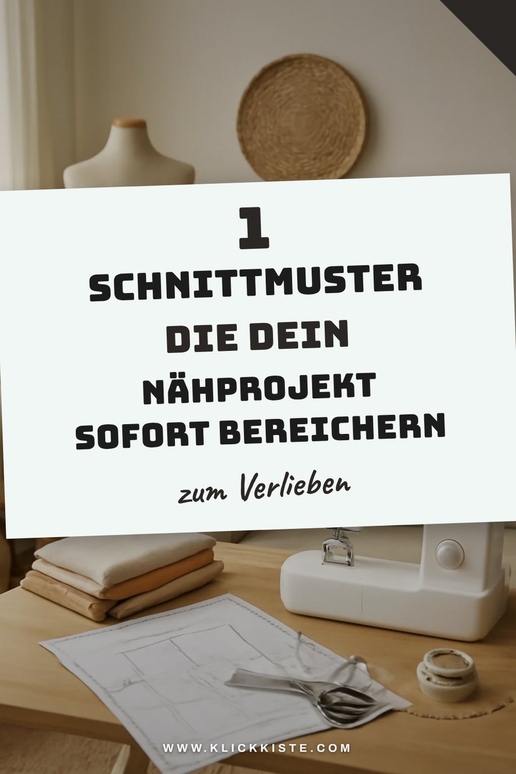 So nähst du mit kostenlosen Schnittmustern schnell und einfach