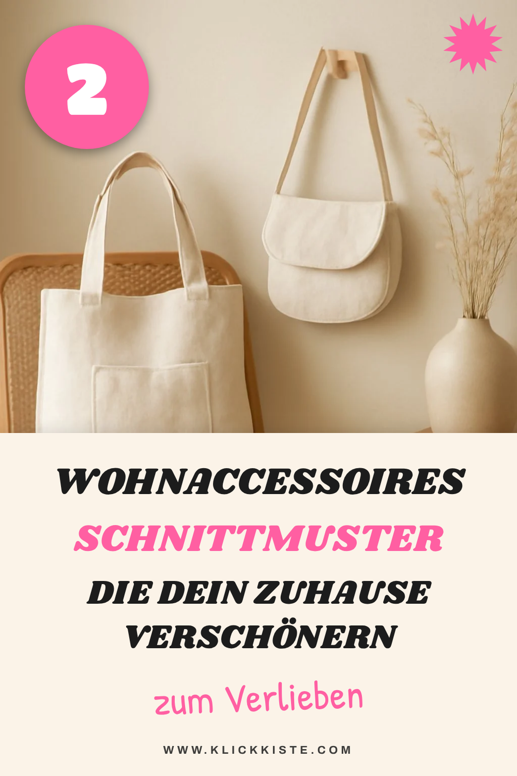 Praktische Wohnideen mit kostenlosen Schnittmustern
