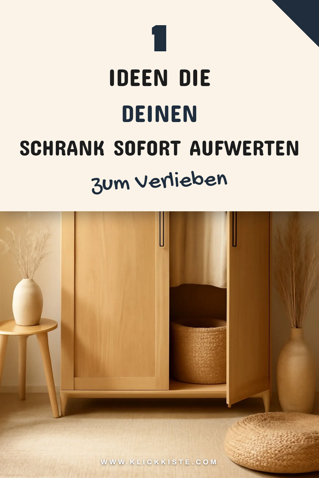 So verleihst du deinem Schrank neuen Glanz in 4 einfachen Schritten