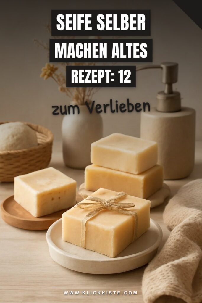 Seife Selber Machen Altes Rezept: 12 kreative Ideen zum Selbermachen