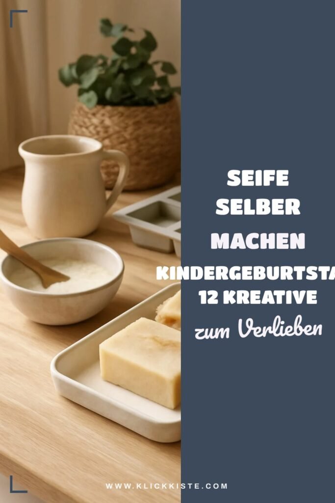Seife Selber Machen Kindergeburtstag: 12 kreative Ideen zum Selbermachen
