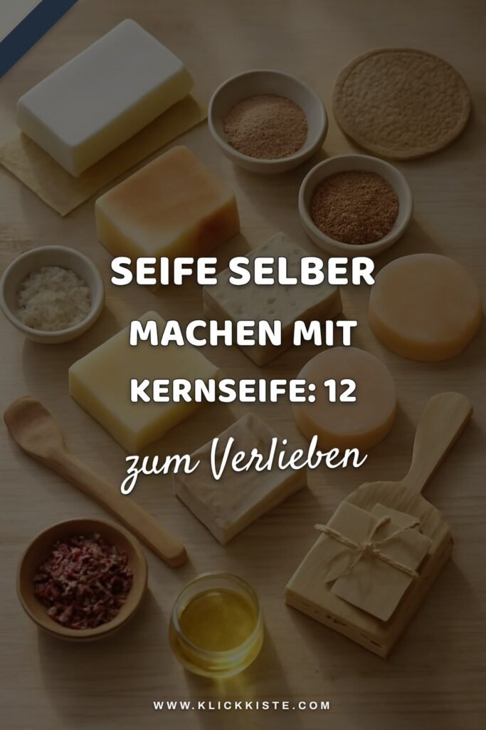 Seife Selber Machen mit Kernseife: 12 kreative Ideen zum Selbermachen