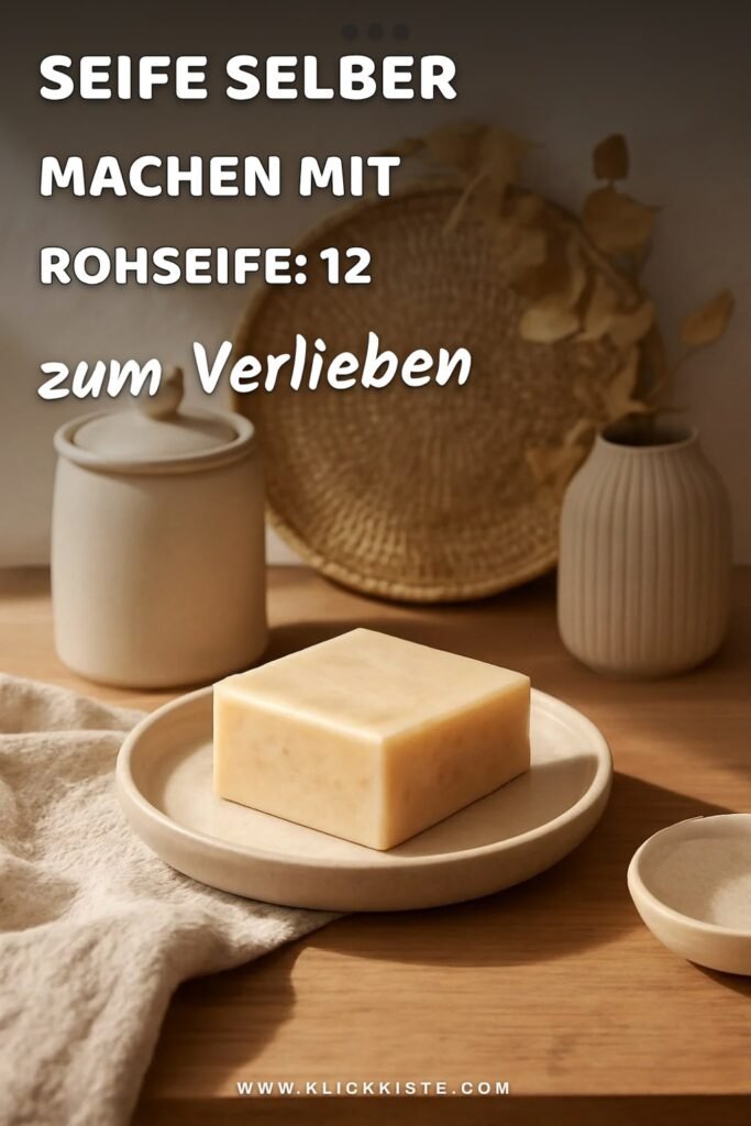 Seife Selber Machen mit Rohseife: 12 kreative Ideen zum Selbermachen