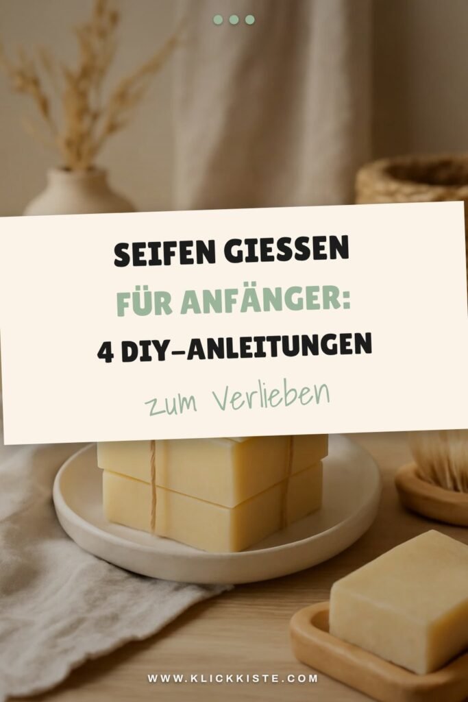 Seifen gießen für Anfänger: 4 DIY-Anleitungen mit Material-Liste