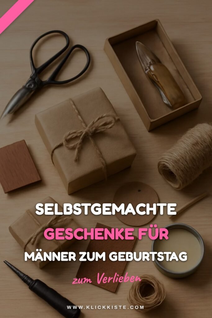 Selbstgemachte Geschenke für Männer zum Geburtstag: 12 kreative Ideen zum Selbermachen