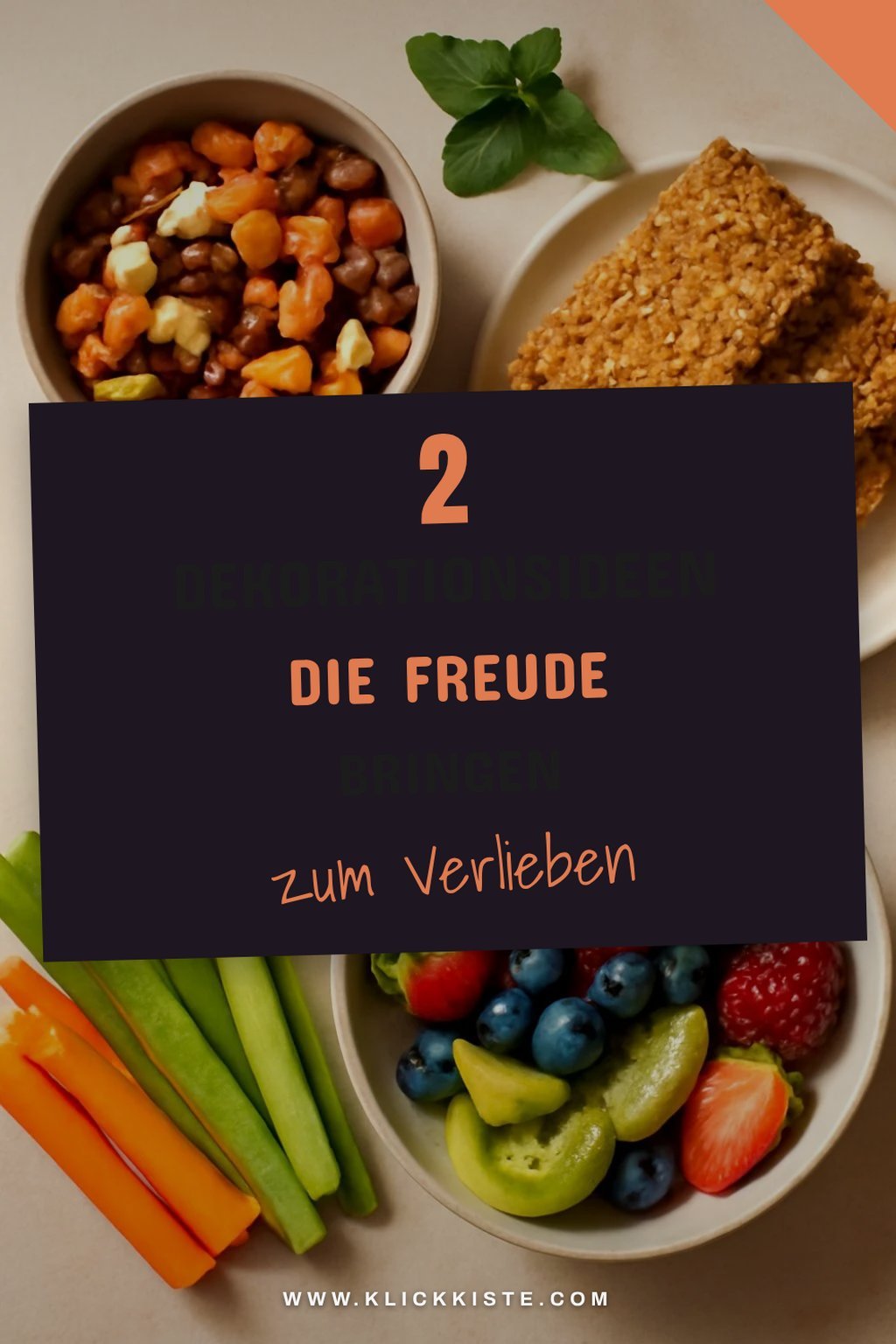 Kreative Dekoration für die Wohnung