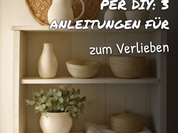 Shabby-Chic-Revival per DIY: 3 Anleitungen für den authentischen Look