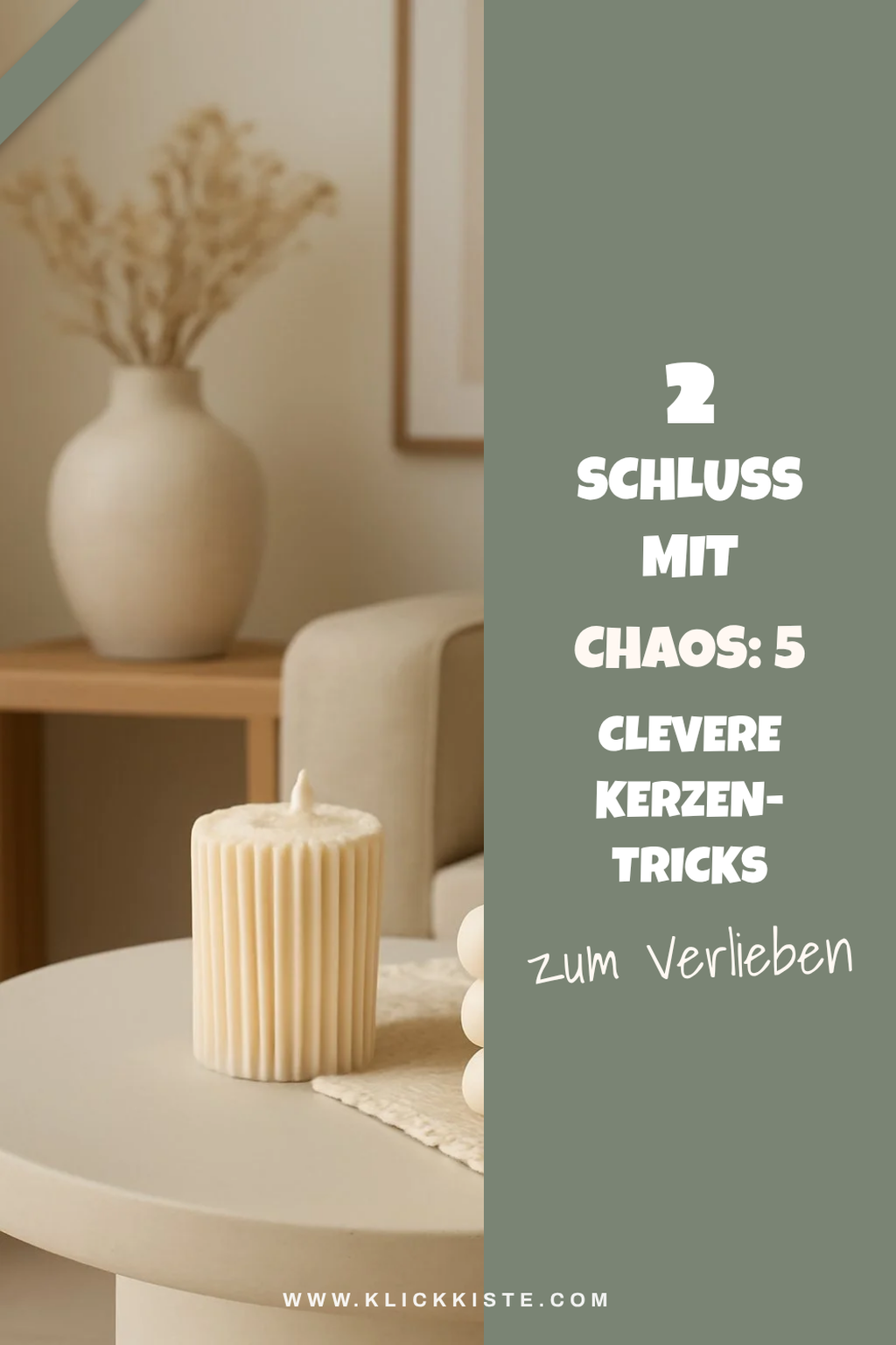 Praktische Tipps für das Kerzenmachen