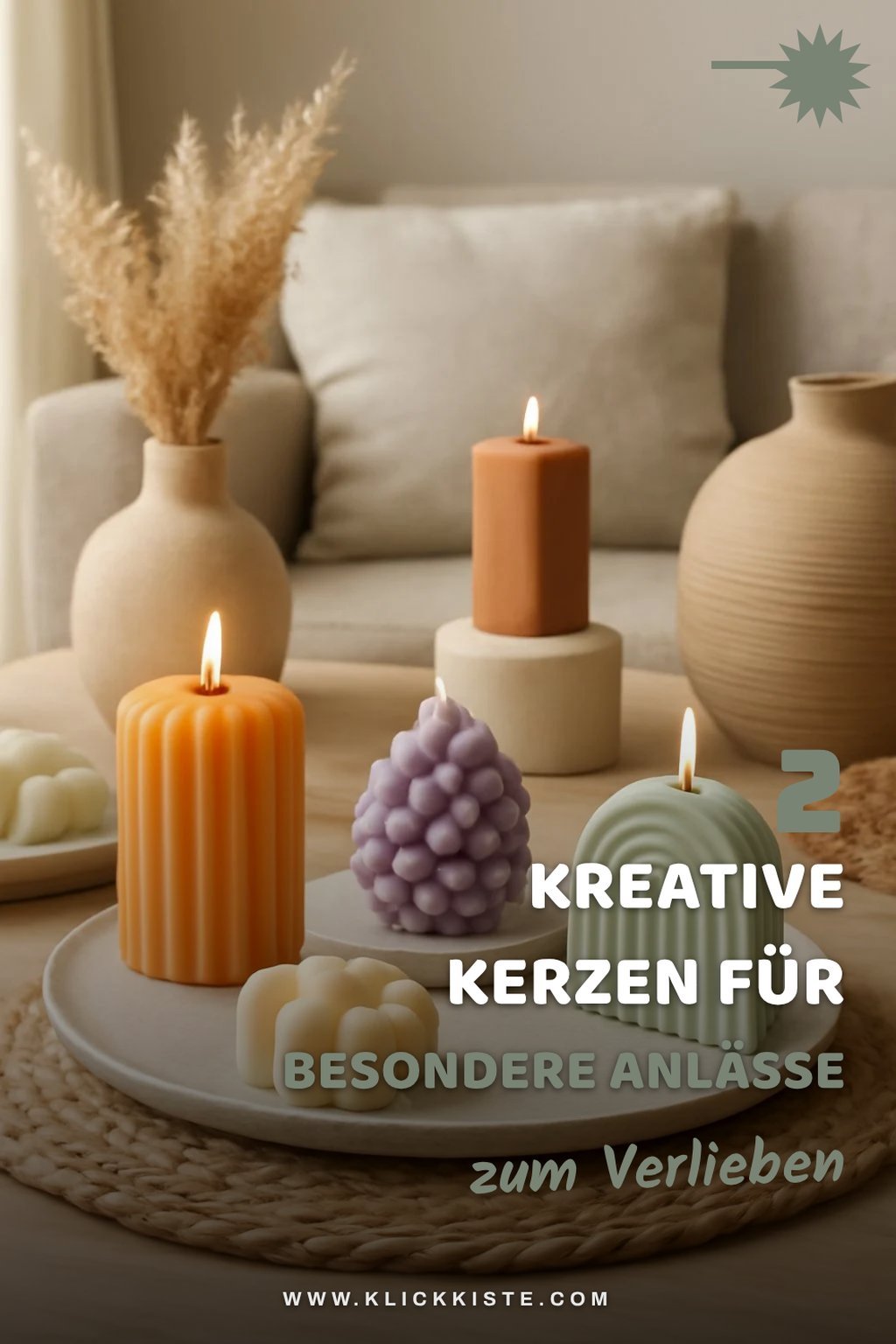 Inspirierende Kerzen für besondere Anlässe
