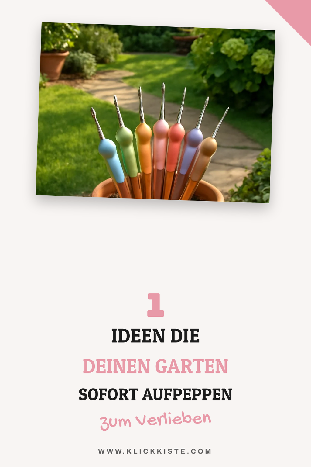 7 geniale Ideen, wie du Silikonperlen für Häkelnadeln in deinem Garten nutzen kannst
