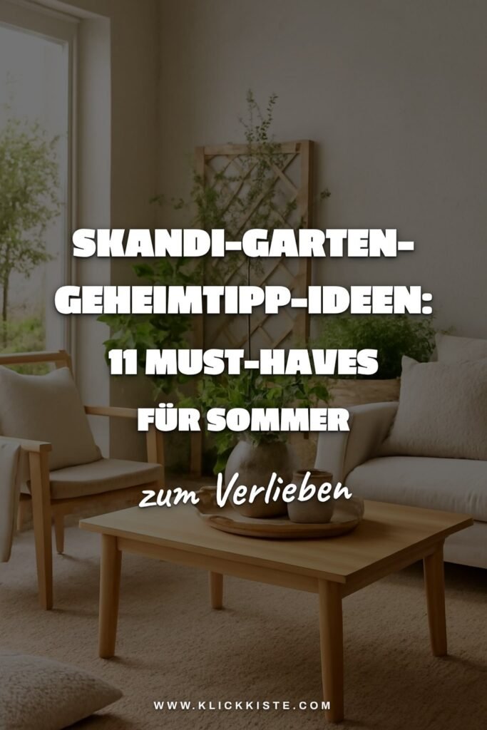 Skandi-Garten-Geheimtipp-Ideen: 11 Must-Haves für den Sommer