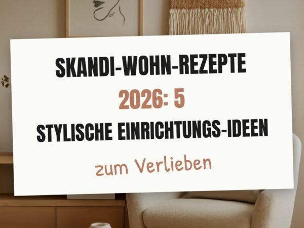 Skandi-Wohn-Rezepte 2026: 5 stylische Einrichtungs-Ideen