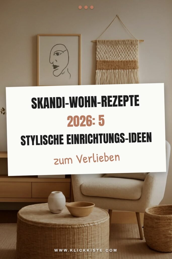 Skandi-Wohn-Rezepte 2026: 5 stylische Einrichtungs-Ideen