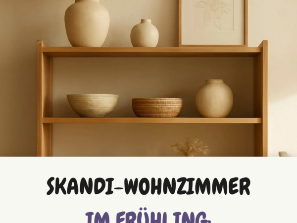Skandi-Wohnzimmer im Frühling: 5 DIY-Tipps für ein helles Zuhause