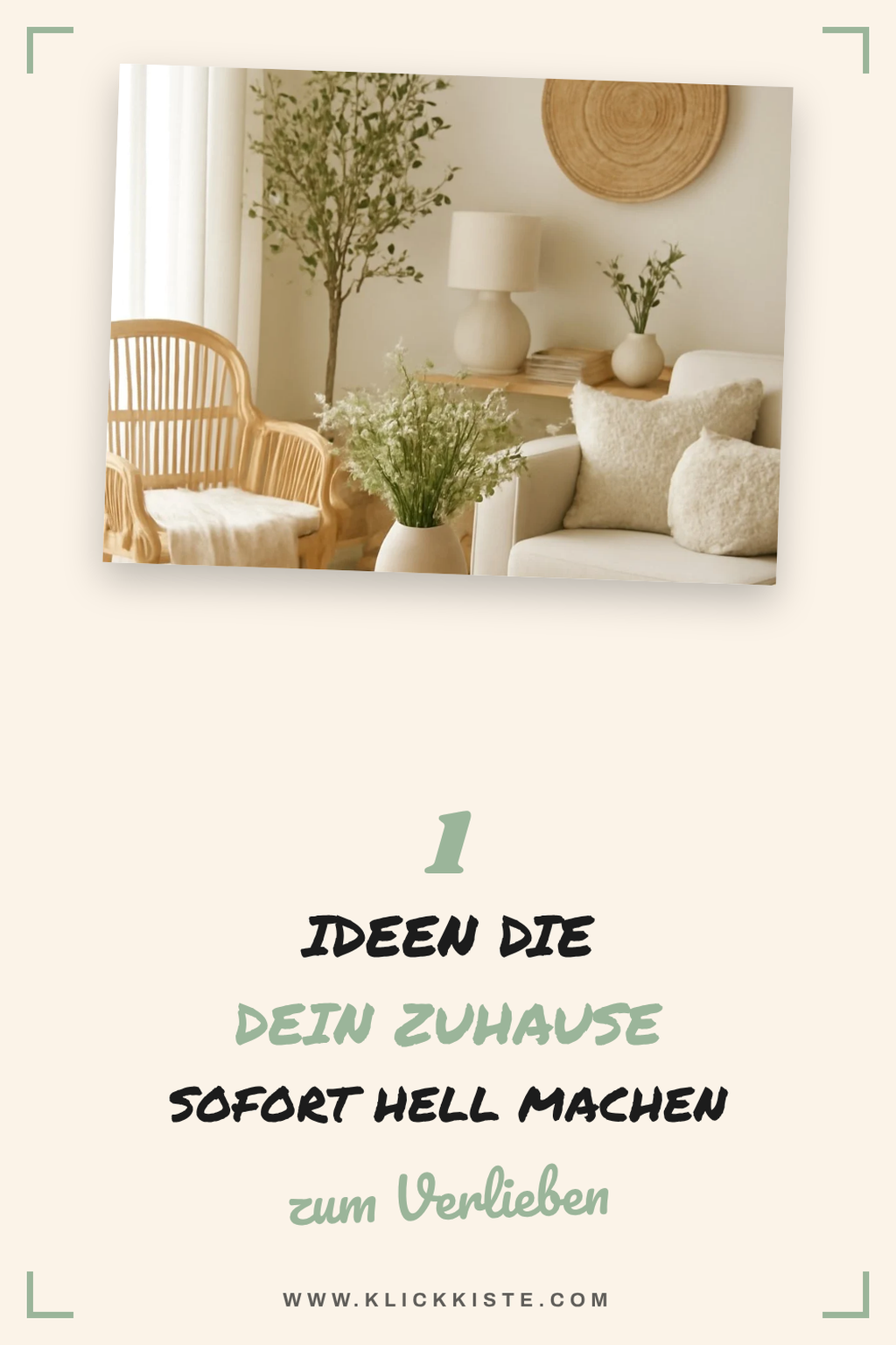 Zusätzliche Tipps, die noch reinpassen