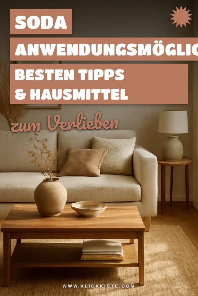 Soda Anwendungsmöglichkeiten: Die besten Tipps & Hausmittel