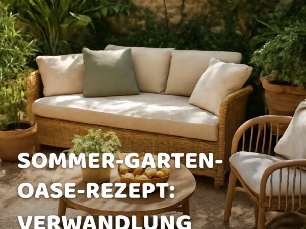 Sommer-Garten-Oase-Rezept: Verwandlung mit 100€