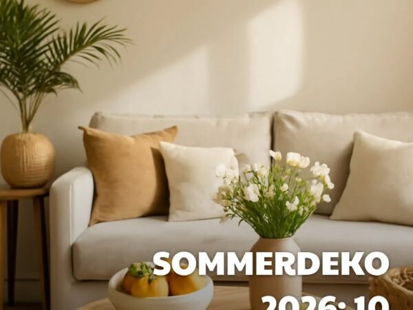 Sommerdeko 2026: 10 frische Looks für Innen + Außen