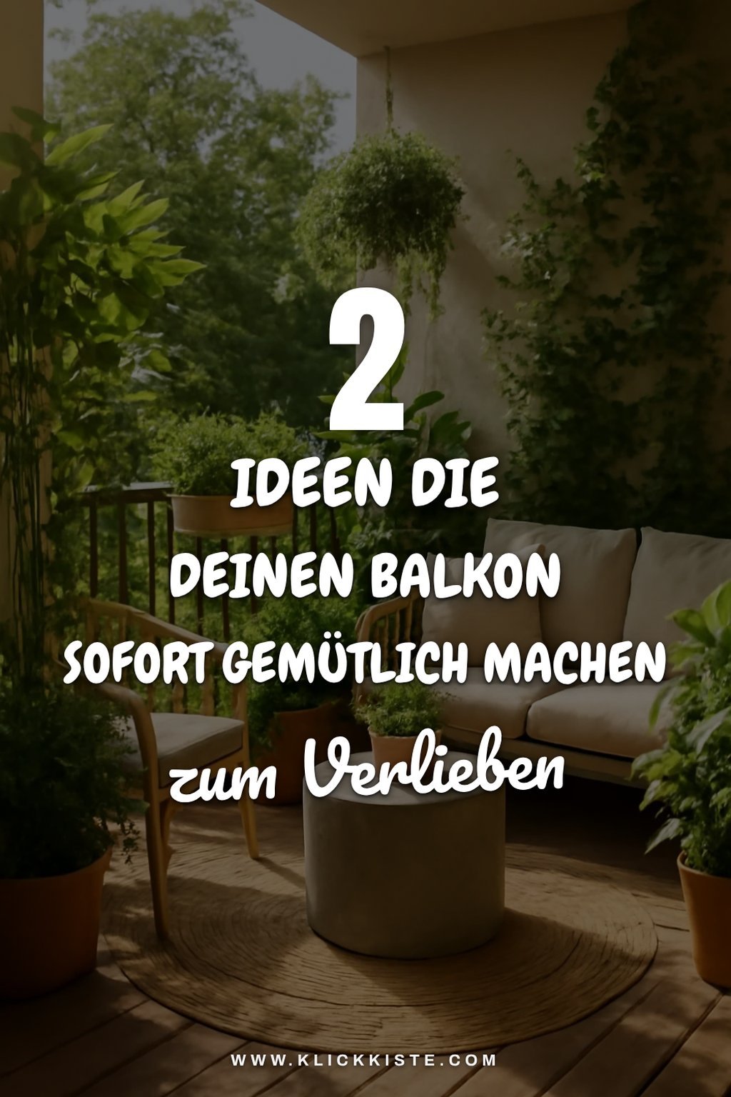 So verwandelst du deinen Balkon in eine Sommer-Oase