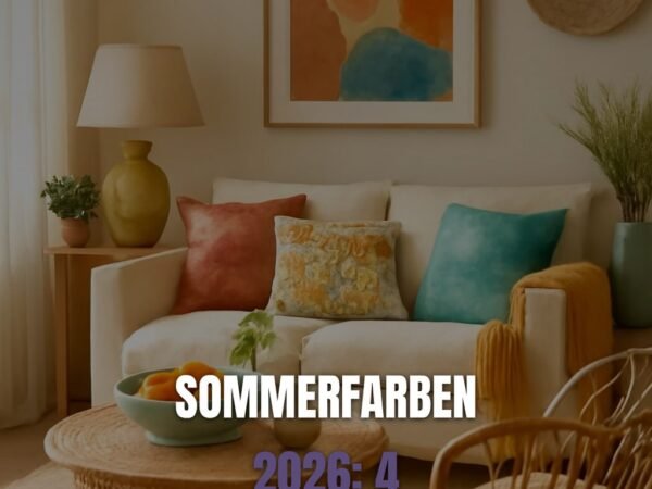Sommerfarben 2026: Die 4 angesagtesten Töne erklärt